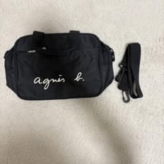 s*u様 agnes b. ENFANT 2way ショルダーバッグ ブラックのサムネイル