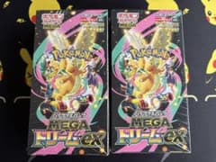 ピ*゜様 【新品未開封】ポケモン MEGAドリームex 2BOX シュリンク付 新品未開封シュリンク付き】ポケモンカード MEGA ドリームex 2BOX