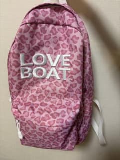 LOVE BOAT リュック ピンク ヒョウ柄 - メルカリ