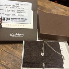 Kashikey ブラウンダイヤモンド モア ネックレス BMR001のサムネイル