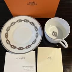 Thumbnail of HERMES エルメス シェーヌダンクル プラチナ カップ&ソーサー