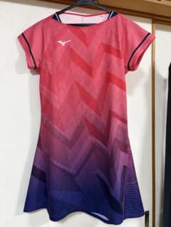 ミズノ MIZUNO 卓球ユニフォーム 【美品】レディース　ワンピースMのサムネイル