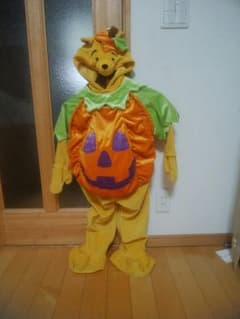 ハロウィン　プーさんの着ぐるみのサムネイル