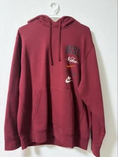 ⭐️NIKE⭐️ナイキ⭐️パーカー⭐️男女兼用⭐️XXL⭐️ワインレッド⭐️のサムネイル