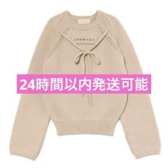 andmary Casey knit tops beige - メルカリ