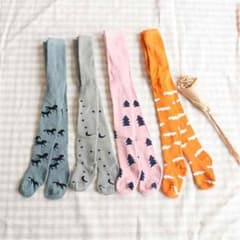 韓国子供服 ピンク タイツのサムネイル