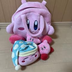 星のカービィ ぬいぐるみバッグ マスコット 4点セットのサムネイル