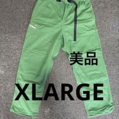 XLARGE グリーン ワーク パンツ　XLのサムネイル