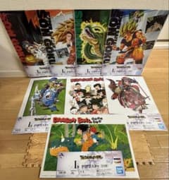 이치 반 쿠지 드래곤 볼 THE CHRONICLE OF GOKU I상 8종