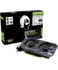玄人志向 NVIDIA GeForce GTX 1050 Ti  グラフィックのサムネイル