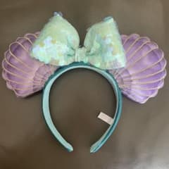 ディズニー カチューシャ リトルマーメイド アリエル シェルのサムネイル