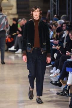 名作】値下げ中 Kolor 16aw ベルベットブルゾン - メルカリ