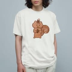 りすと木の実 オーガニックコットンTシャツのサムネイル