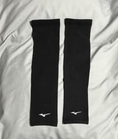 Mizuno バレーボール用アームスリーブ 黒のサムネイル