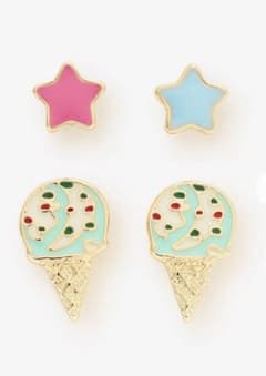 サーティワン ポッピングシャワー ピアスセットのサムネイル
