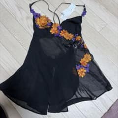 Wacoal Salute キャミソール ブラック 刺繍 - メルカリ