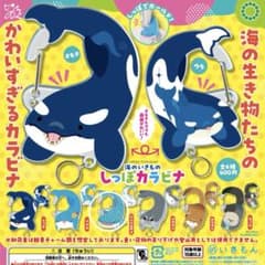 海のいきもの しっぽカラビナ ジンベエザメのサムネイル