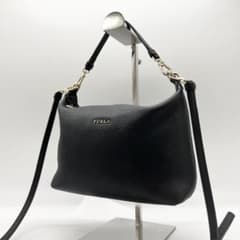 極美品✨フルラ ショルダーバッグ ソフィー 2way レザー シボ革 
