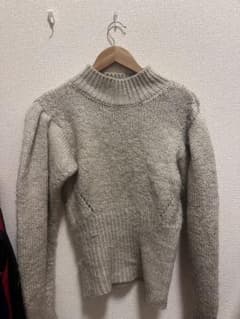 TOPSHOP ベージュ ハイネックニットセーターのサムネイル