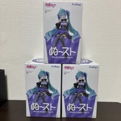 하츠네 미쿠 ぬーる 스토퍼 피겨 3점 세트