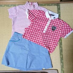 【ちちゃん様専用】VIVA HEART ゴルフスカート Kappa半袖シャツのサムネイル