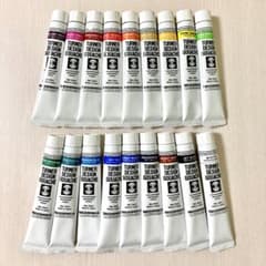 【箱無し】ターナー色彩 デザインガッシュ18色セットのサムネイル