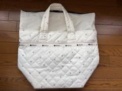 LeSportsac ×神崎恵コラボキルティング トートバッグ ハミングリップ 