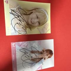 =LOVE 大場花菜 生写真 2枚セット 直筆サイン入り 個別買いOKのサムネイル