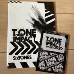 【新品】SixTONES TONE IMPACT パンフレット＆ステッカーシールのサムネイル