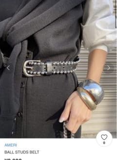 Ameri BALL STUDS BELT チェーンボール ベルトのサムネイル