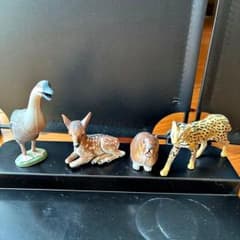 動物 ミニチュア フィギュア 4体セットのサムネイル