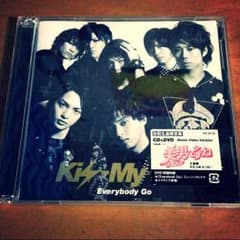 Kis-My-Ft2 初回限定盤 Every body goのサムネイル