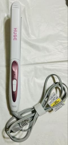 HUGE KHC-8300 ストレート ヘアアイロン ピンクのサムネイル
