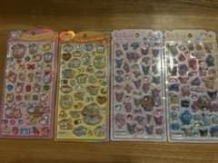 うるちゅるPOPシール 4枚セットのサムネイル