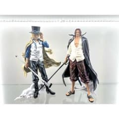 バンプレくじ ワンピース C賞 シャンクス サボ 2体セット 半券付き