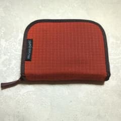 mon-bell　モンベル　ジップワレット　オレンジ(テカッタ)　二つ折り財布のサムネイル