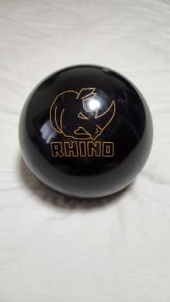 RHINO ボウリングボール
 黒色 USBC認証 JJ641120のサムネイル