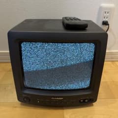 カ*メ様 SHARP シャープ 10C-M6 ブラウン管テレビ レトロ - メルカリ
