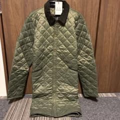 Barbour キルティングジャケット オリーブ XL - メルカリ