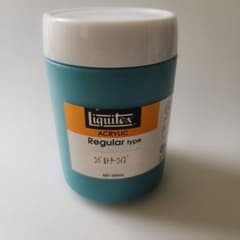 Liquitex アクリル絵の具 500ml　コバルトターコイズのサムネイル