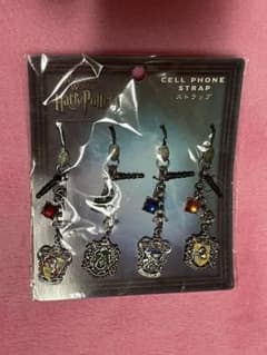 Harry Potter 4종 세트 스트랩 USJ 문장 엠블럼 한정