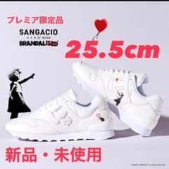 SANGACIO X BRANDALUSED ホワイトスニーカーのサムネイル