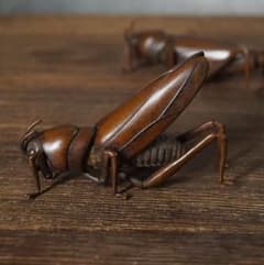 銅虫 昆虫 書道具 文房具 装飾品 工芸品 美術品 置物 - メルカリ