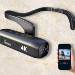 ウェアラブル 4K カメラ ヘッドマウント 手ぶれ補正 WiFi対応 Vlog用 ウェアラブル 4K カメラ ヘッドマウント 手ぶれ補正 WiFi対応 Vlog用