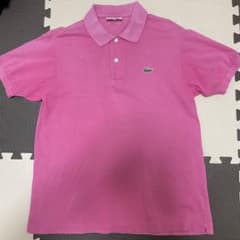 LACOSTE ピンク ポロシャツのサムネイル