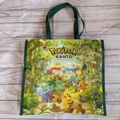 ポケパーク カントー トート型ショッピングバッグ 特大 ショッパー エコバッグのサムネイル