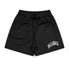 ボーラホリック カレッジ ロゴ メッシュ ショーツ XL ハーフ パンツ 黒