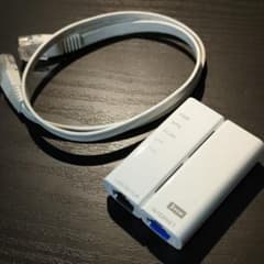ELECOM WRH-300WH-H　小型　無線LANルータのサムネイル