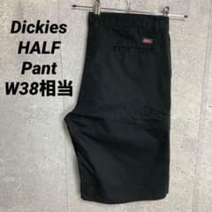 ディッキーズ ブラック ハーフパンツ ショーツ チノパン W38相当