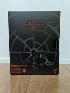 未開封　スターウォーズ　ブラックシリーズ　パルパティーン皇帝　玉座付き（新版）